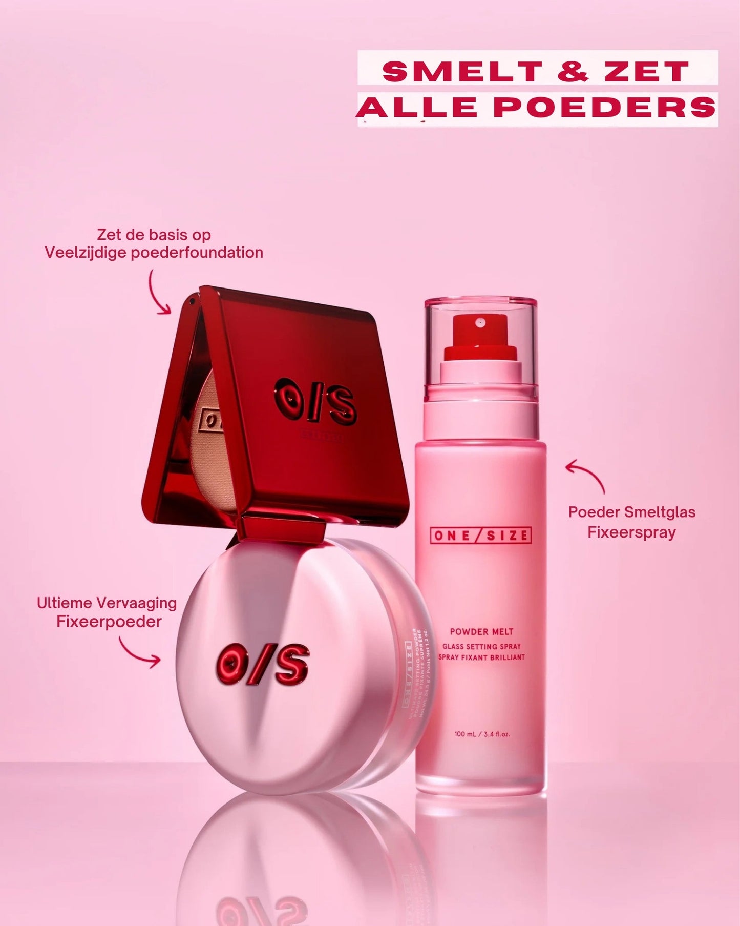 Powder Melt Glass Fixeerspray