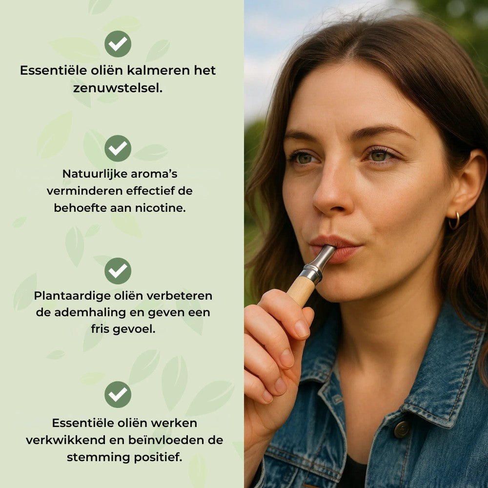 Breatheasy – de nicotinevrije aromastick tegen stress en rookgewoonten