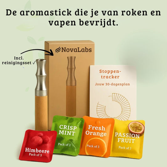 Breatheasy – de nicotinevrije aromastick tegen stress en rookgewoonten