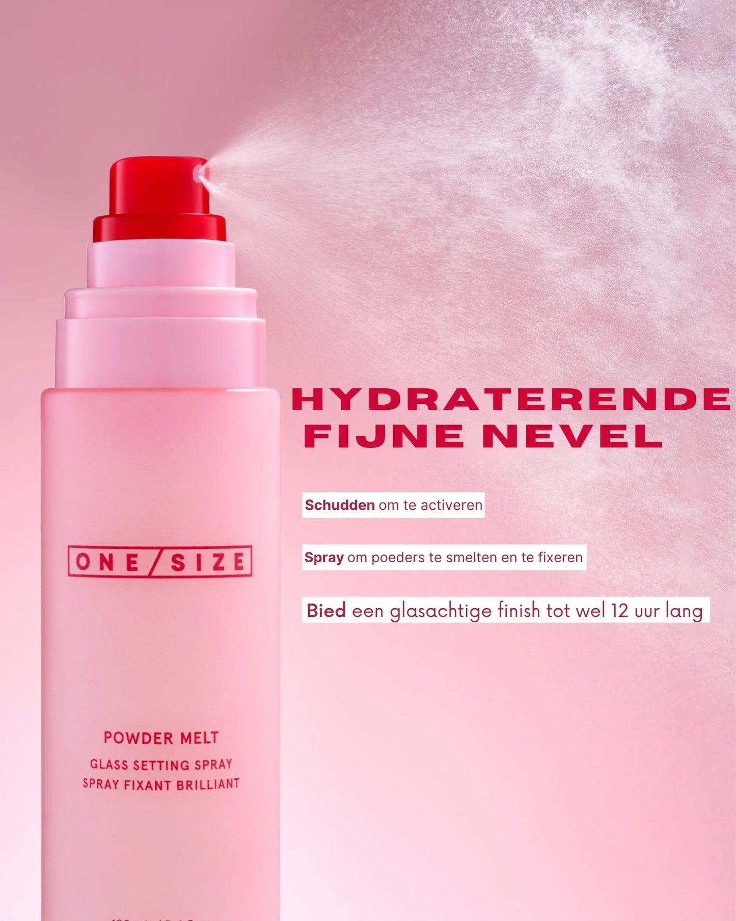 Powder Melt Glass Fixeerspray