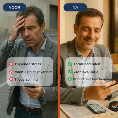 Nova™ GP90 – GPS-tracker zonder abonnement (Android/Apple)